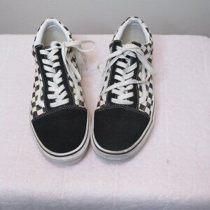 Van's OFF THE WALL Old Skool Skate Shoes Checkered